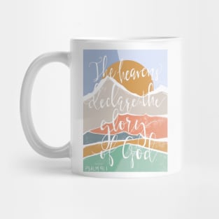 The heavens declare Mug